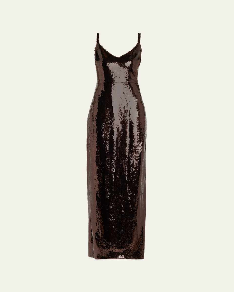 Karma Sequined Maxi Dress